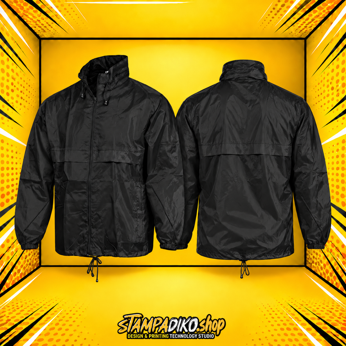 Μπουφάν Εργασίας JACKET-00519 Black