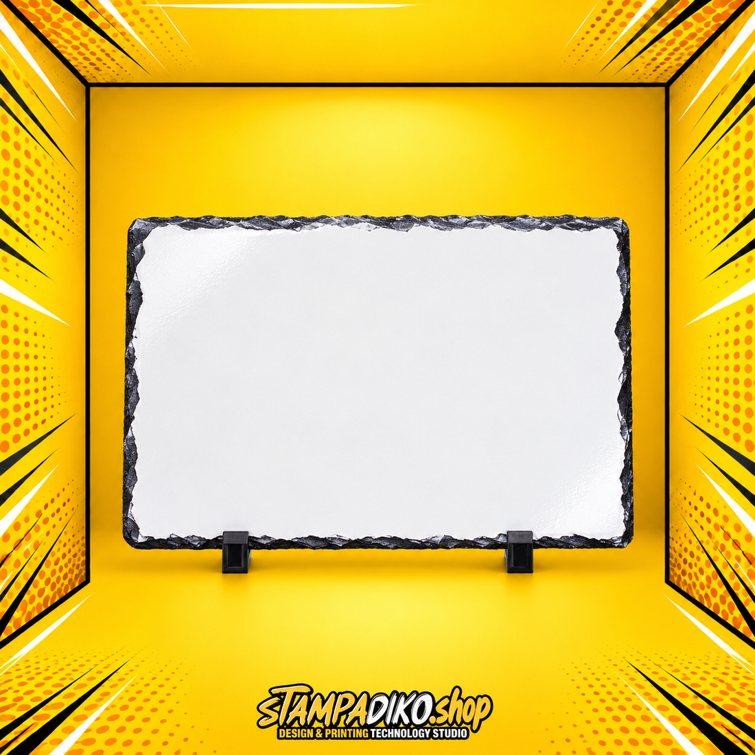SLA1006 gloss photo slate 10x15cm