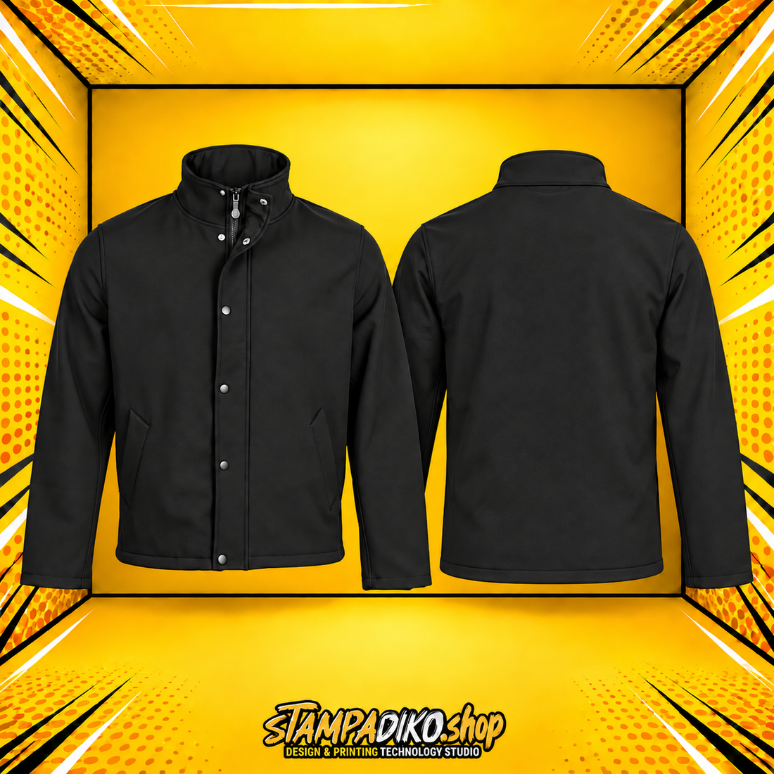 Ελαφρύ Μπουφάν JACKET-00002 Black