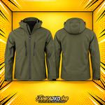 Μπουφάν με Κουκούλα JACKET-00011 Khaki