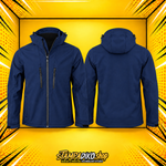 Μπουφάν με Κουκούλα JACKET-00011 Navy Navy