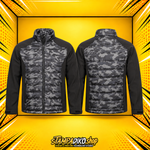 Καπιτονέ Μπουφάν Διχρωμία JACKET-00073 Camouflage Gray