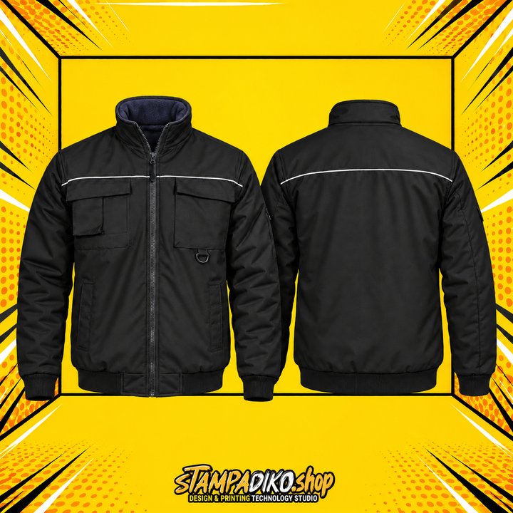 Μπουφάν softshell sport 3 layers με κουκούλα | JACKET-00609