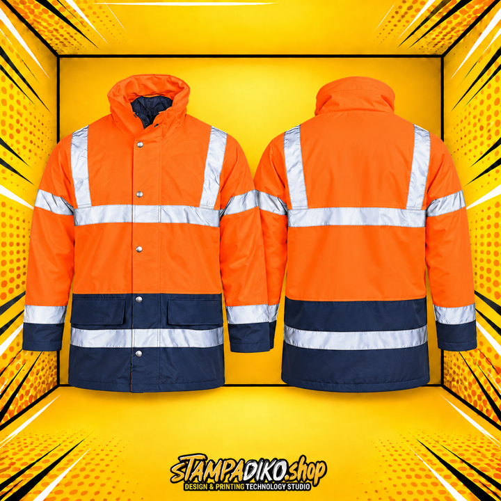 Μπουφάν παρκά υψηλής ευκρίνειας | JACKET-00619