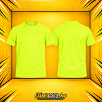 Μπλουζάκι παιδικό πικέ dry fit Yellow Fluo