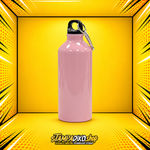 600 ml aluminum bottle MET2273, pink, shown without personalized printing