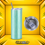 Skinny Tumbler 20oz MET3036 — προϊόν και επάνω όψη καπακιού