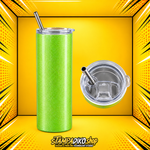 Skinny Tumbler 20oz MET3074 — προϊόν και επάνω όψη καπακιού
