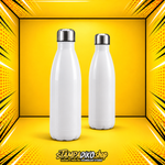 Bowling Bottle 500 ml MET5003 — μπροστινή και πίσω όψη του ίδιου μπουκαλιού