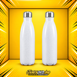 Bowling Bottle 500 ml MET5045 — μπροστινή και πίσω όψη του ίδιου μπουκαλιού