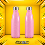 Bowling Bottle 500 ml MET5047 — μπροστινή και πίσω όψη του ίδιου μπουκαλιού
