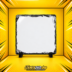 SLA1025 gloss square photo slate 20x20cm