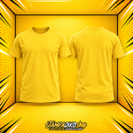 Προσωποποιημένο T‑Shirt Yellow – εμπρός και πίσω